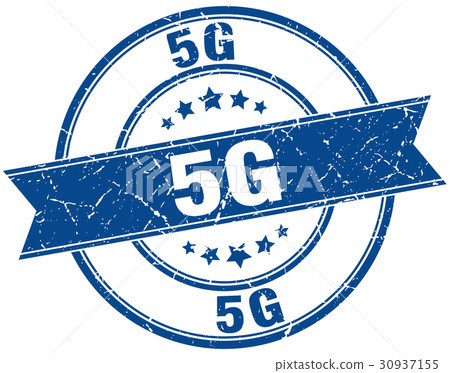 5g round grunge ribbon stamp 5g round grunge ribbon stamp 30937155