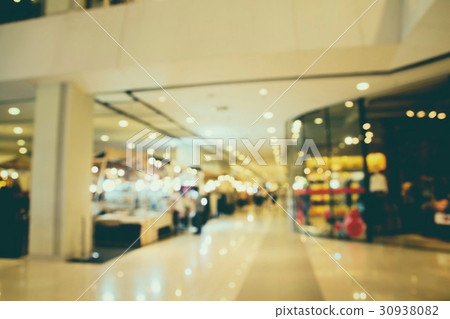 Department store or shopping mall blur background  30938082