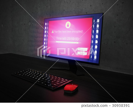 贖金佩戴受損PC的屏幕圖像 30938391