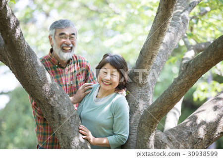 新綠色資深oshidori夫婦 新綠色資深oshidori夫婦 30938599
