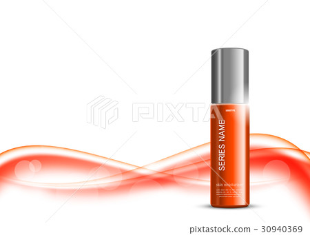 Skin moisturizer cosmetic ads template 30940369