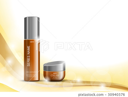 Skin moisturizer cosmetic ads template Skin moisturizer cosmetic ads template 30940376