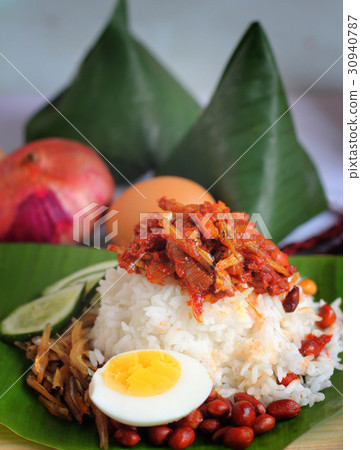 Malaysia food nasi lemak Malaysia food nasi lemak 30940787
