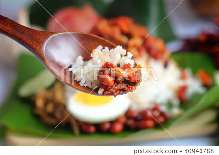 Malaysia food nasi lemak Malaysia food nasi lemak 30940788