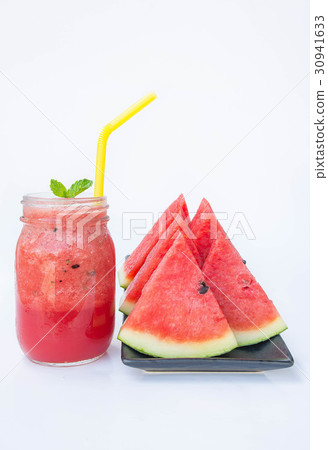 watermelon smoothie refresher tasty of summer 30941633