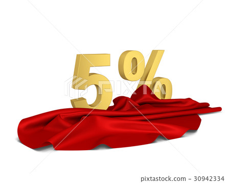 Discount sign with cloth cover 30942334