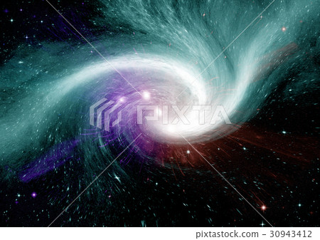 Stars, dust and gas nebula in a far galaxy Stars, dust and gas nebula in a far galaxy 30943412