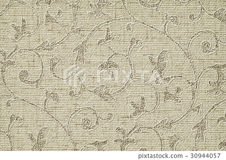 金色枝葉布料紋路背景素材 30944057