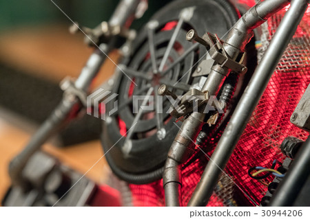 laser beam engine projector detail laser beam engine projector detail 30944206