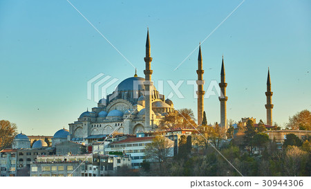 The Suleymaniye Mosque is an Ottoman imperial The Suleymaniye Mosque is an Ottoman imperial 30944306