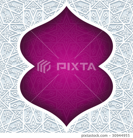 Abstract background with traditional ornament 30944955