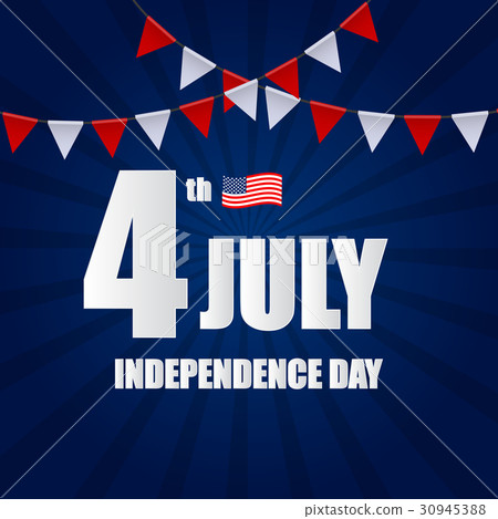 Independence Day in USA Background. Can Be Used as 30945388
