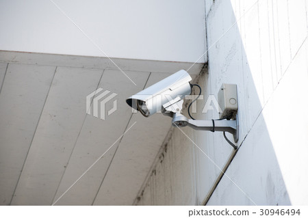 Security crime prevention camera outdoor installation white light LED 30946494