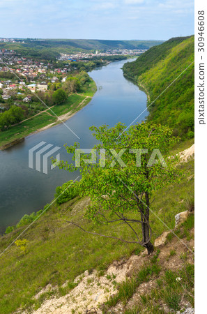 Dnister river and Zalischyky 30946608