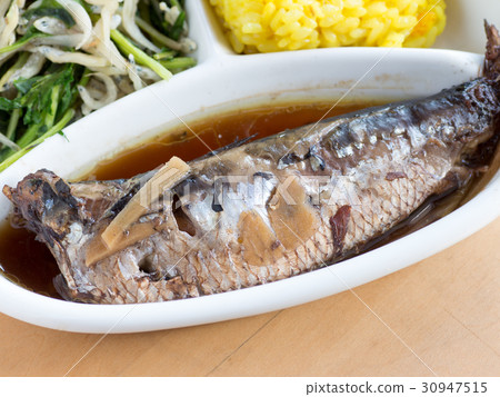 Boiled sardines Boiled sardines 30947515