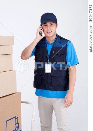 A delivery man 057 A delivery man 057 30947571