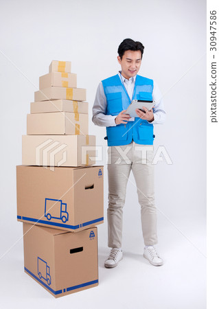 A delivery man 070 A delivery man 070 30947586