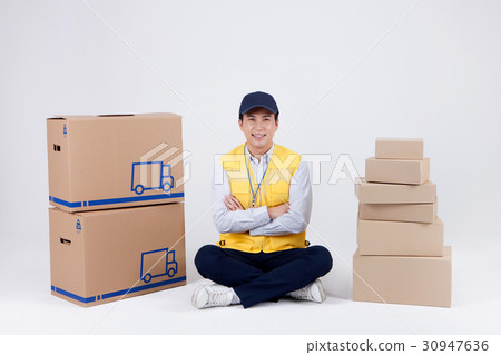 A delivery man 126 30947636