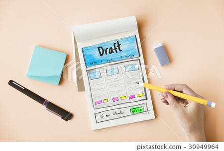 Product Design Drawing Website Graphic 30949964
