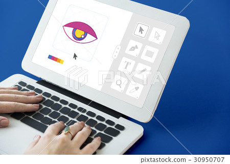 Graphic Design Icon Creative Style Graphic Design Icon Creative Style 30950707