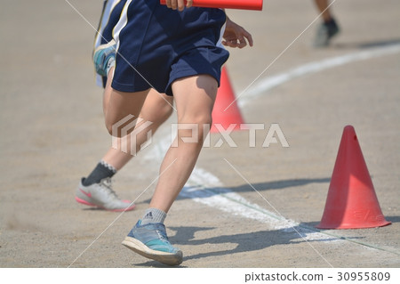 Elementary school sports festival selection relay Elementary school sports festival selection relay 30955809
