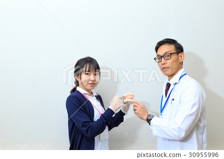 醫療圖像牙醫和牙齒衛生師 醫療圖像牙醫和牙齒衛生師 30955996