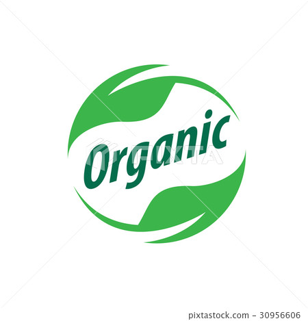 vector logo organic vector logo organic 30956606