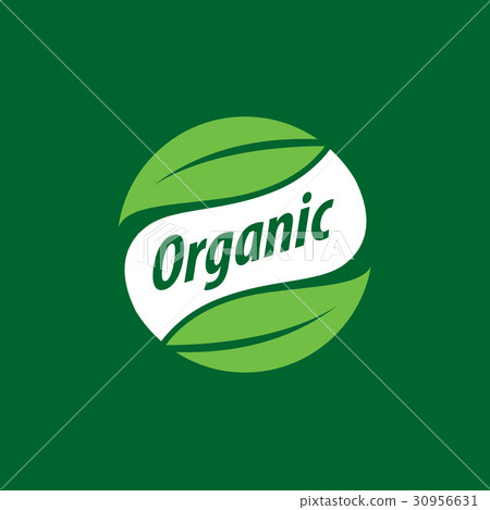 vector logo organic vector logo organic 30956631