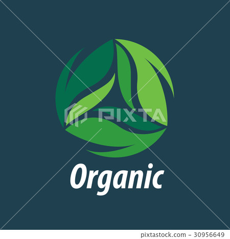 vector logo organic vector logo organic 30956649
