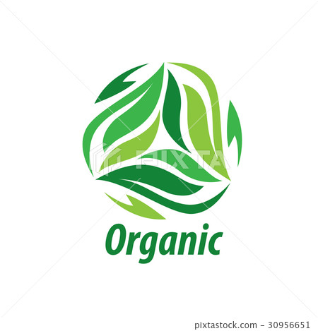 vector logo organic vector logo organic 30956651