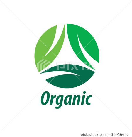 vector logo organic vector logo organic 30956652