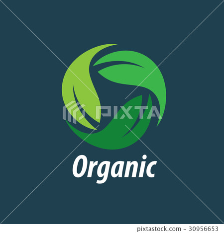 vector logo organic vector logo organic 30956653