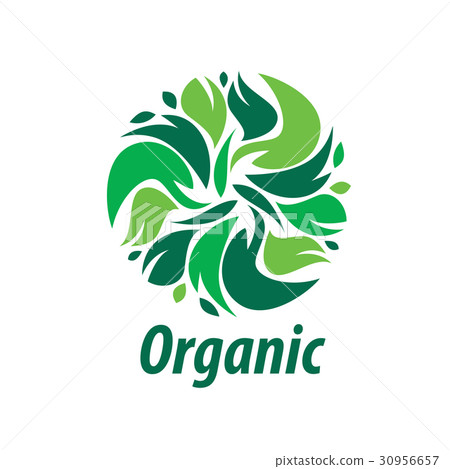 vector logo organic vector logo organic 30956657