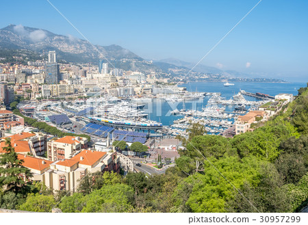 Cityscape of Monaco, Monaco Cityscape of Monaco, Monaco 30957299