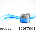 Body cream cosmetic design template 30957904