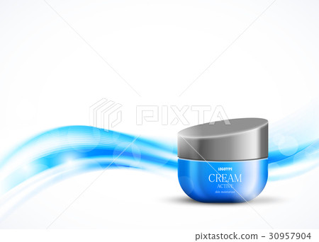 Body cream cosmetic design template 30957904