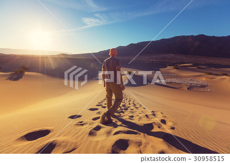 Hike in desert Hike in desert 30958515