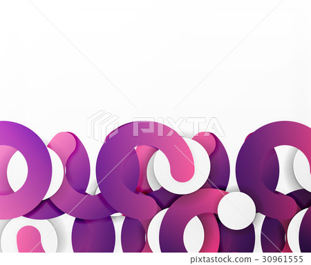 Circle geometric abstract background, colorful Circle geometric abstract background, colorful 30961555