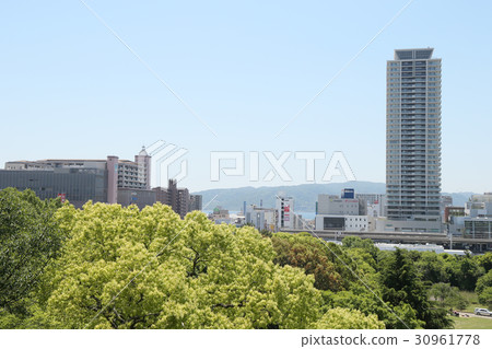 Fresh green and Akashi city 30961778