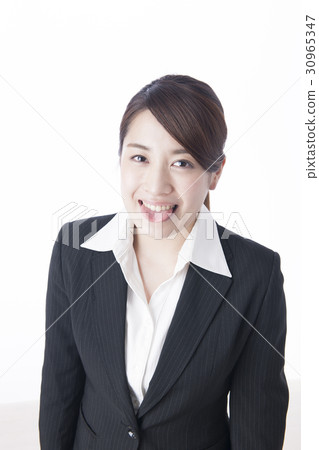 Business scene business pose collection female young woman Freshers 30965347