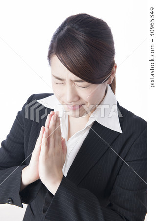 Business scene business pose collection female young woman Freshers 30965349