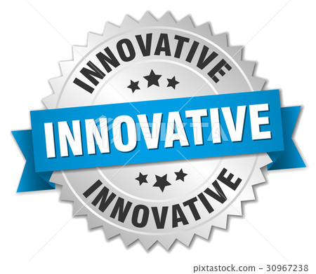 innovative round isolated silver badge innovative round isolated silver badge 30967238
