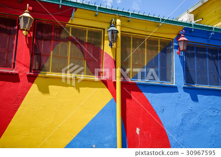 Colorful houses in Caminito, Buenos Aires Colorful houses in Caminito, Buenos Aires 30967595