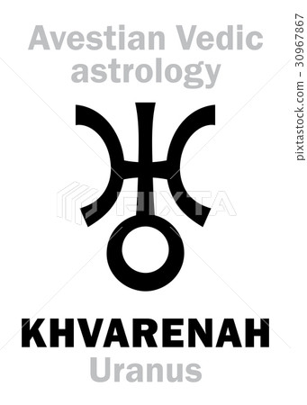 Astrology: planet KHVARENAH / Pharn (Uranus) 30967867