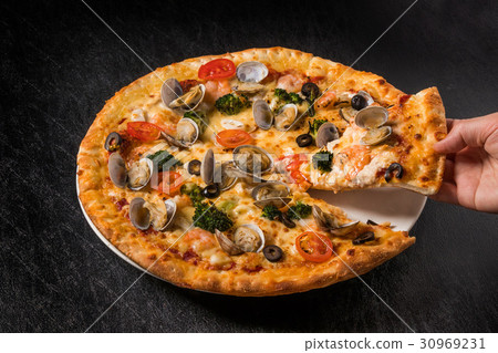 Seafood pizza Seafood pizza Seafood pizza Seafood pizza 30969231