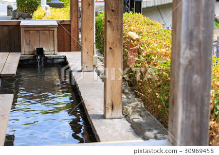 [靜岡]修善寺洗腳池，河原之湯 30969458