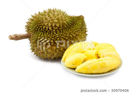 Durian isolated 30970406