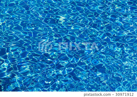 Water surface in swimming pool holiday tropical Water surface in swimming pool holiday tropical 30971912