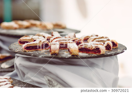 Mixed Fruits and Berry Galette. Rustic Apple 30972021