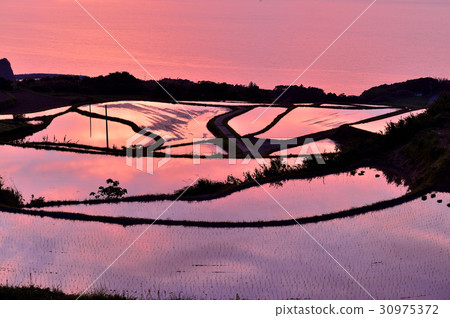 Rice terraces in the east-field Rice terraces in the east-field 30975372
